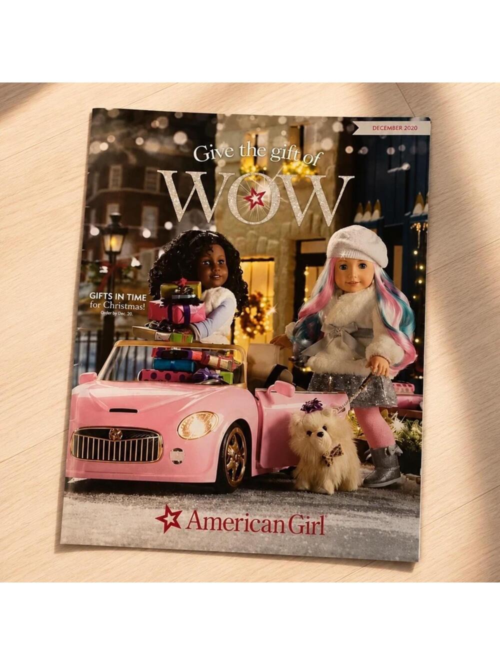 American Girl December 2020 Give The Gift Of WOW Holiday Catalog Collectible